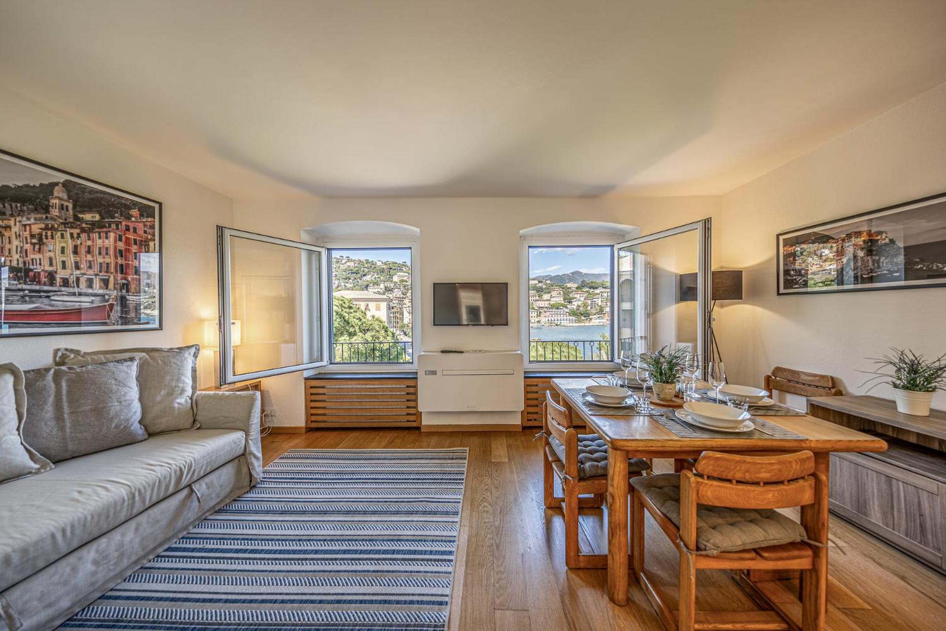 Cozy Apartment - Relax E Vista Mare Da Sogno Santa Margherita Ligure Exteriör bild